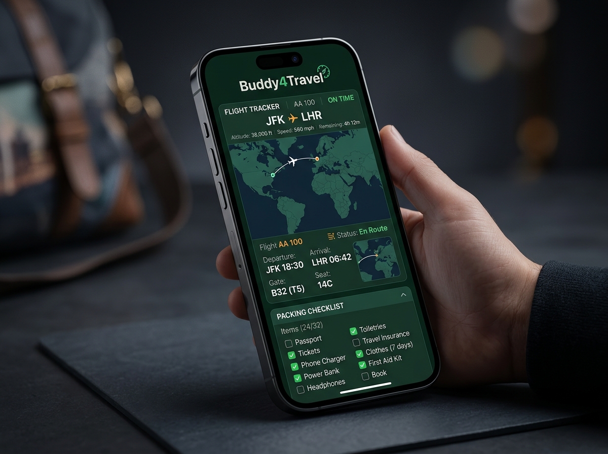 Buddy for Travel Mobile App